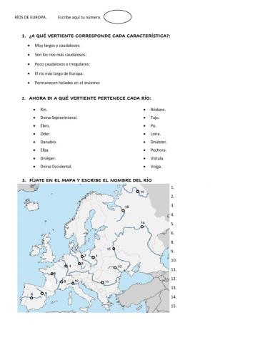 Ríos de Europa