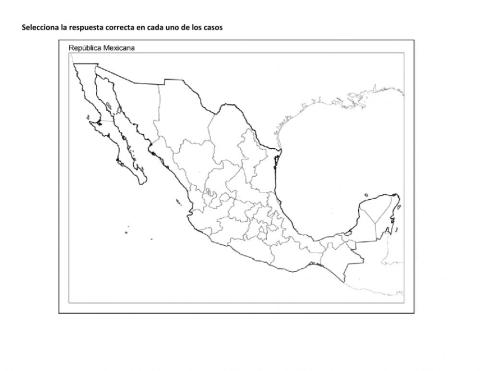 Evaluación Primer Periodo Geografía 4