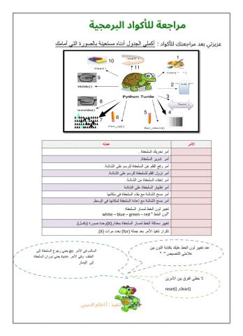 Python turtle codes