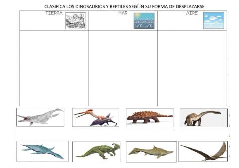 Cómo se desplazan los dinosaurios