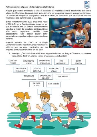 La mujer en el atletismo