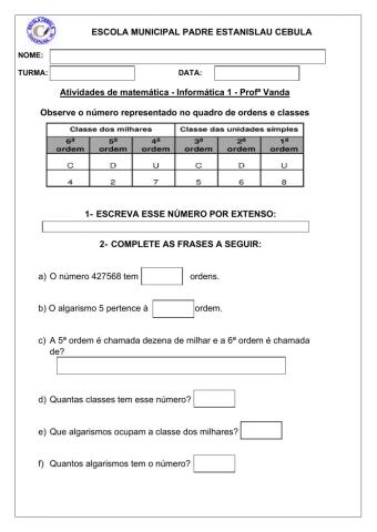 Sistema de numeração decimal