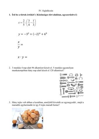 Matematika előkészítő 4