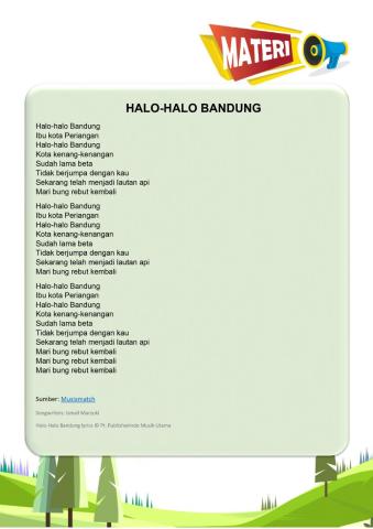 Halo bandung