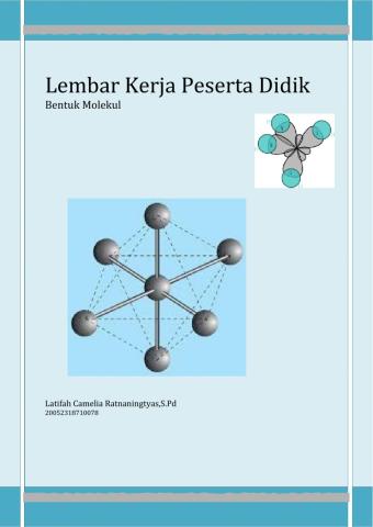 LKPD Bentuk Molekul