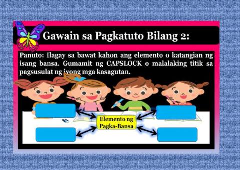 Apat na elemento ng pagkabansa