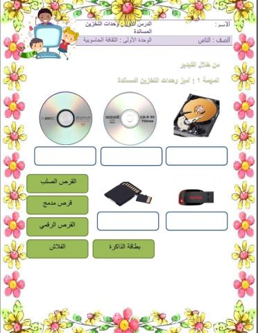 وحدات التخزين المساندة