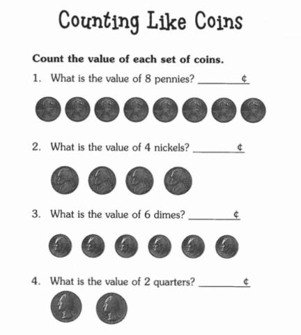 Counting Like Coins