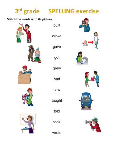 Past Tense Verbs