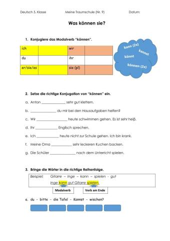 Modalverb können