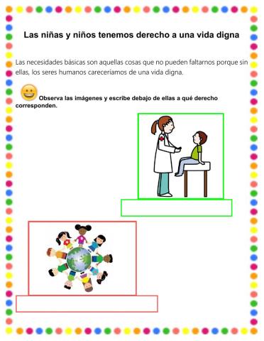 Los derechos de las niñas y los niños