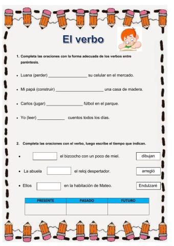 Práctica del verbo