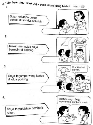 Pendidikan Moral Tahun 1