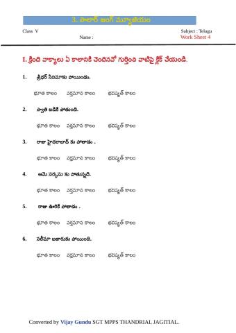 5th telugu SM 7 by Viay Gundu