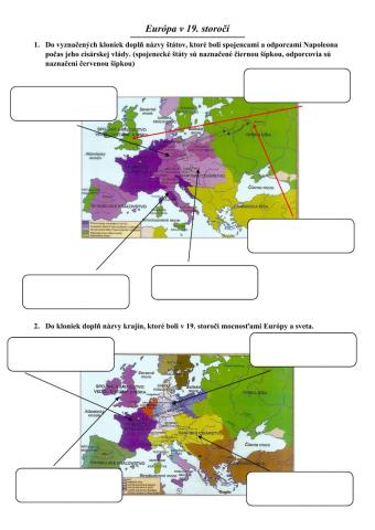 Európa v 19. storočí