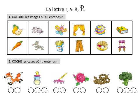 La lettre r