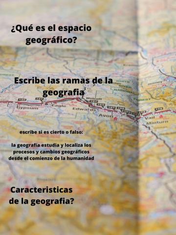 Geografía inicio