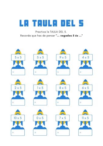 Taula del 5