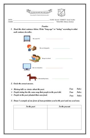 Social studies 2°