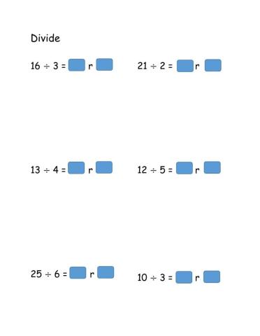 Division with remainder