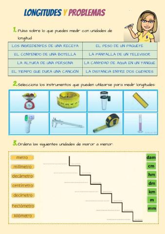 Longitud y problemas