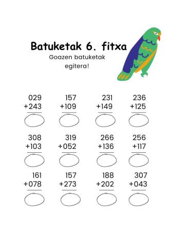 Batuketak 6.fitxa