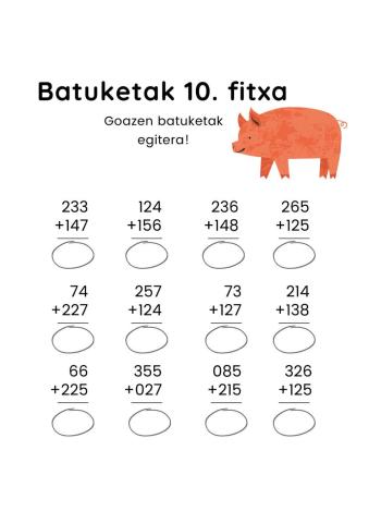 Batuketak 10.fitxa