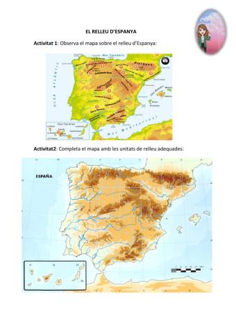 El relleu d'Espanya