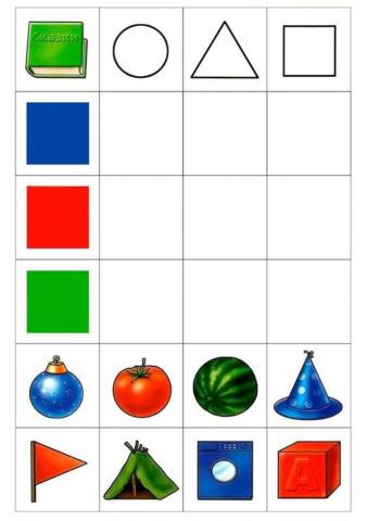 Forme geometrice (cerc, triunghi, patrat)