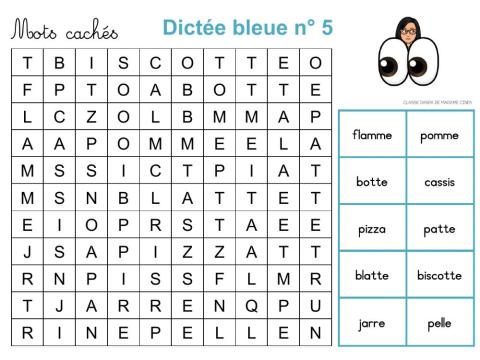 Dictée bleue 5