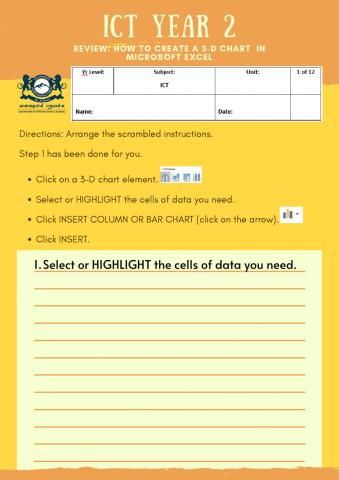 How to Create a 3D Chart in MS Excel