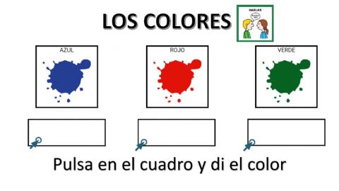 Di el color correcto