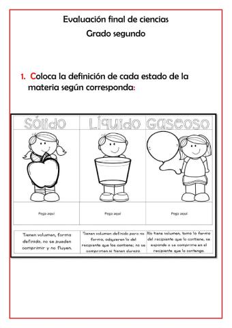 Evaluación de inglés