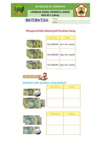 Matematika 3.5 (tema 3 subtema 2 Pembelajaran 3)