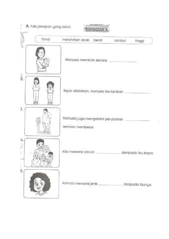 Ulangkaji Sains Tahun 2 Set 1