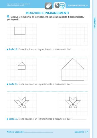 Riduzione e ingrandimenti