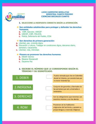 Evaluación de ciencias sociales