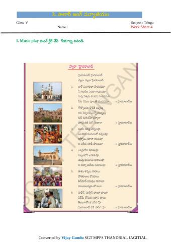 5th telugu SM 11 by Viay Gundu