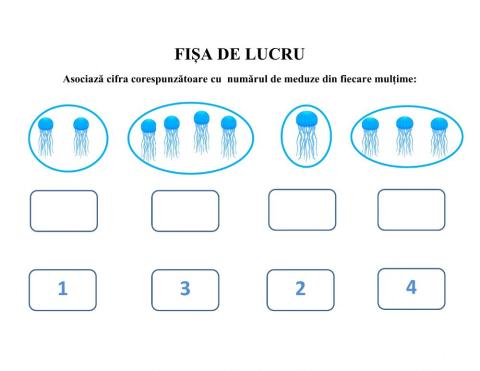 Fișă de lucru mulțimi (interval 1-4)