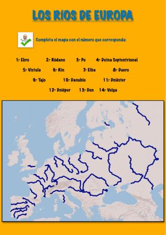 Ríos de Europa