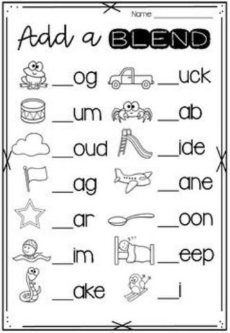 Consonant Blends