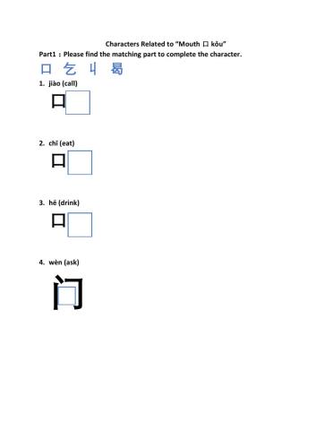 Characters related to -mouth-