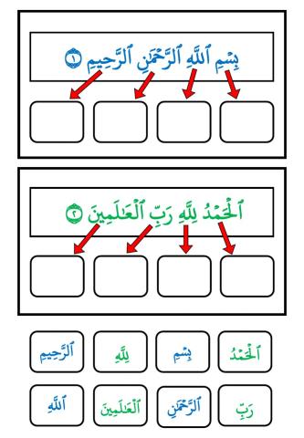 Surah Al-Fatihah Ayat 1-2