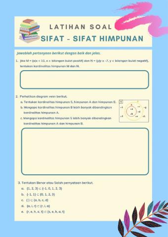 Sifat - Sifat Himpunan