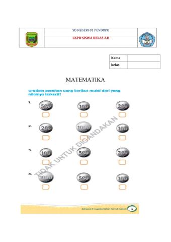 Lkpd matematika