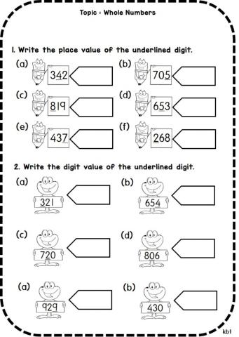 Quiz 3 Mathematics Year 2