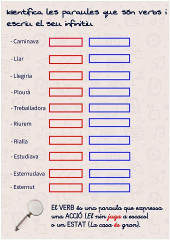 Identifica verb+ininitiu