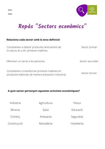 Repàs sectors econòmics