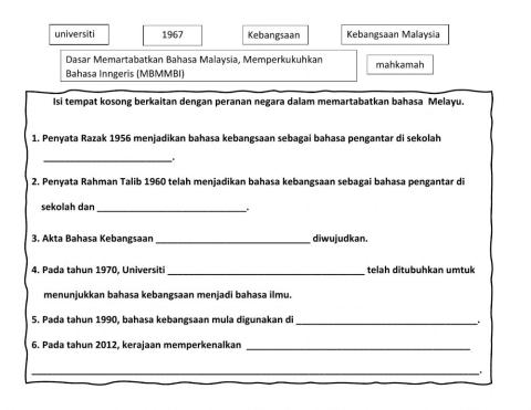 Sejarah Tahun 5 Unit 11 siri 2