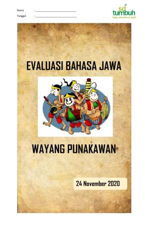 Evaluasi Wayang Punakawan